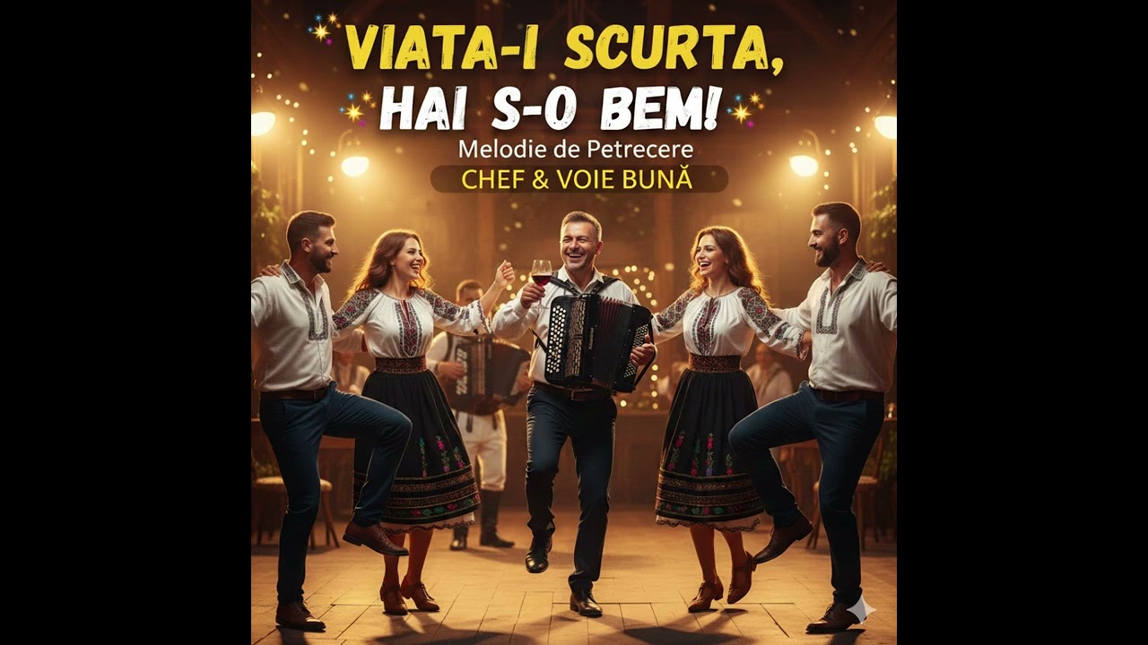 🎉 Viața-i Scurtă, Hai S-o Bem! | Melodie de Petrecere🎉#manelenoi #muzicadepetrecere #manelenoi