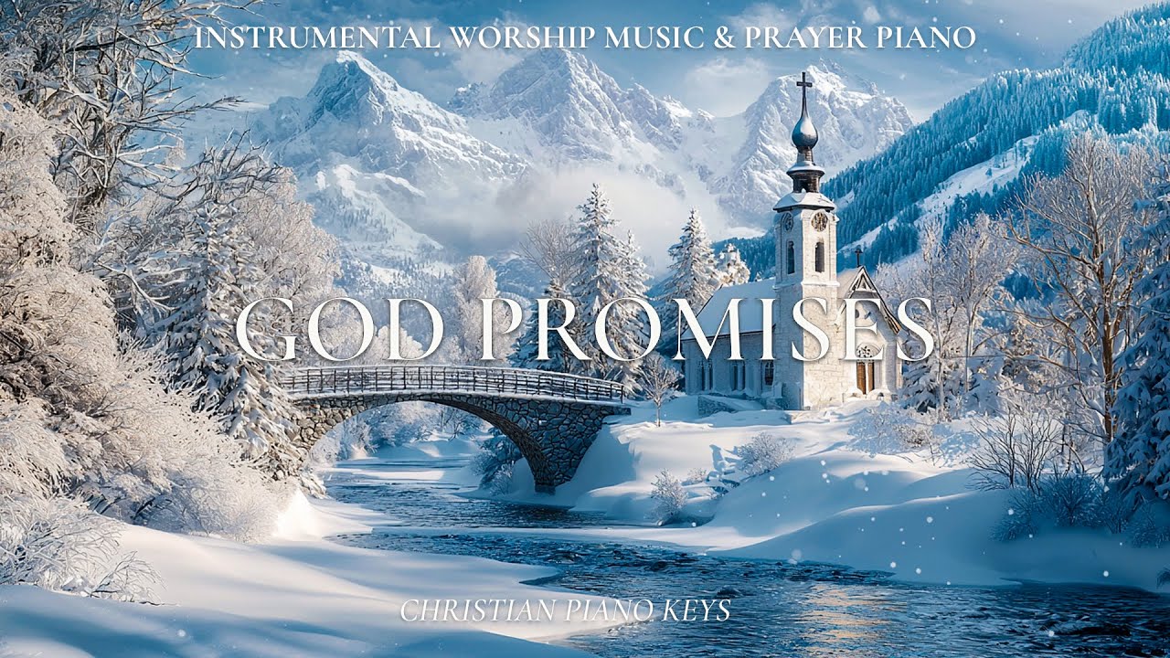 GOD PROMISES | Instrumental Worship & Prayer Music With Scriptures & Winter Scene