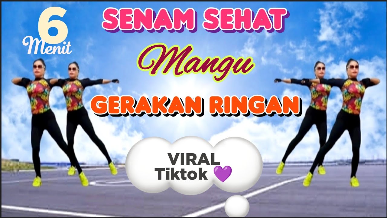 DJ MANGU | SENAM SEHAT | GERAKAN RINGAN | TIKTOK VIRAL 2025 | CHOREO Irna Chendani 