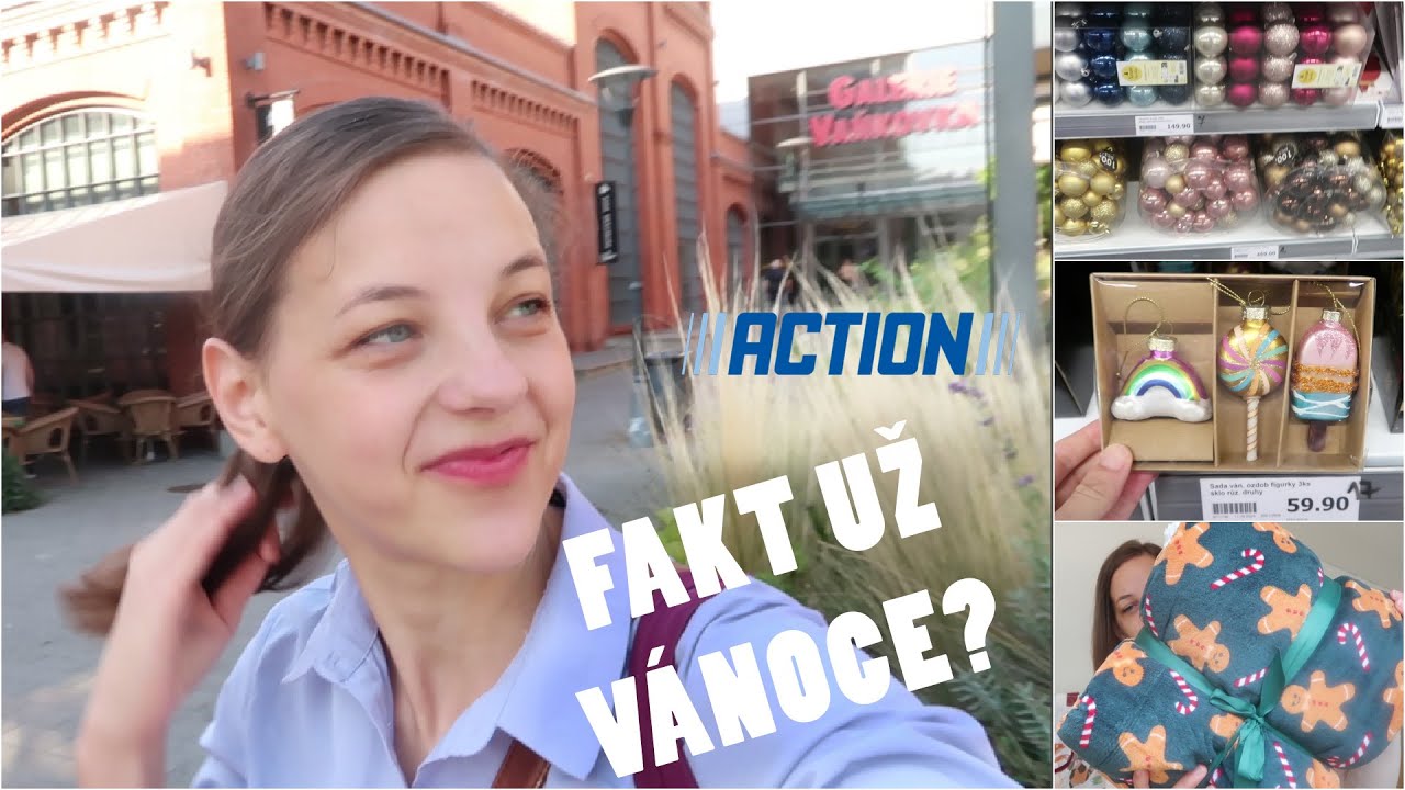 Vánoční dekorace na prodejně? 😱 Mini ACTION HAUL | 2024