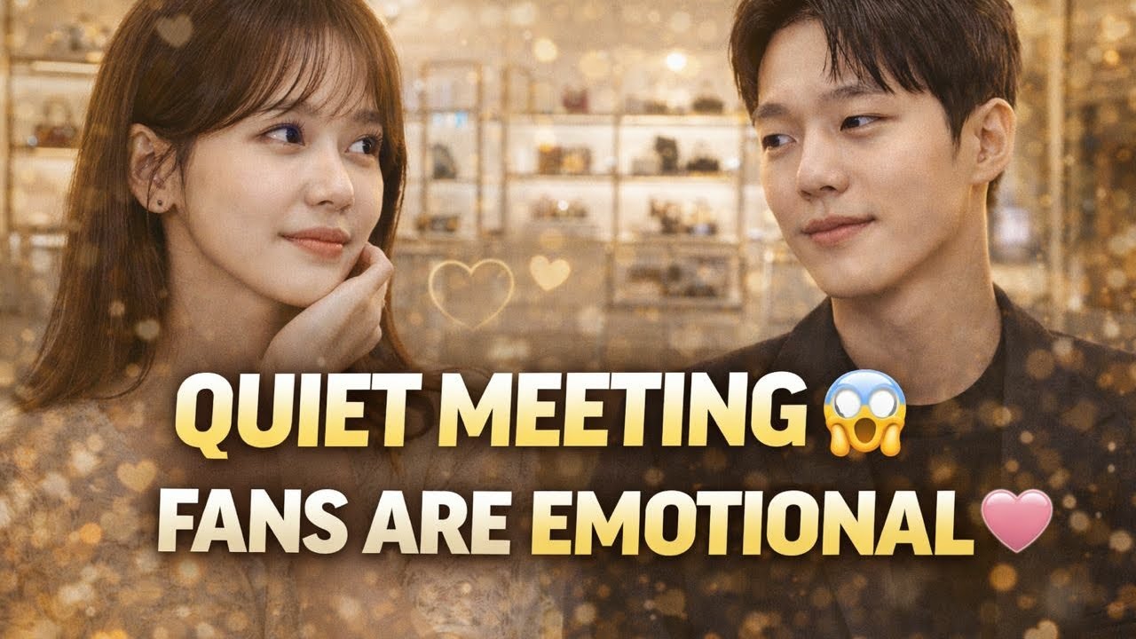 “OMG Jang Ki-yong And Ahn Eun-jin Quietly Meet At Casa Loewe Fans Are Emotional”