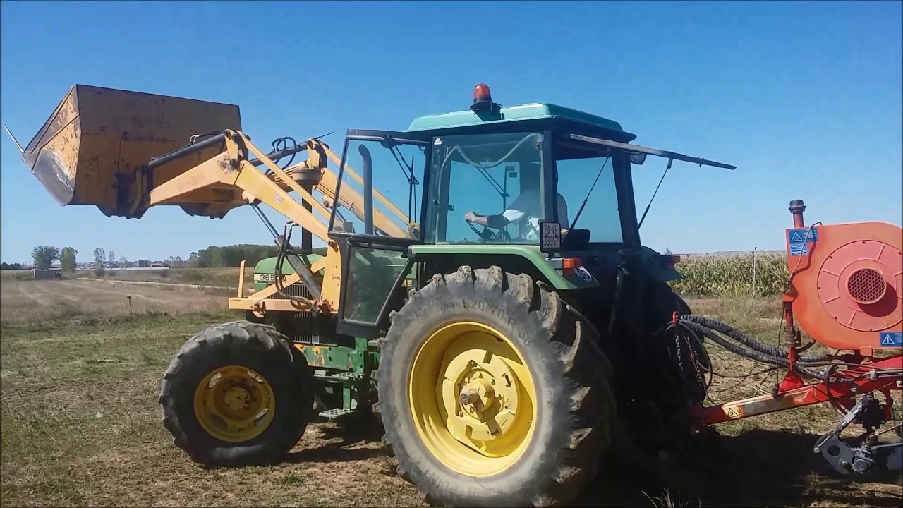 John Deere 3650 y Jota de los labradores por la mañana...