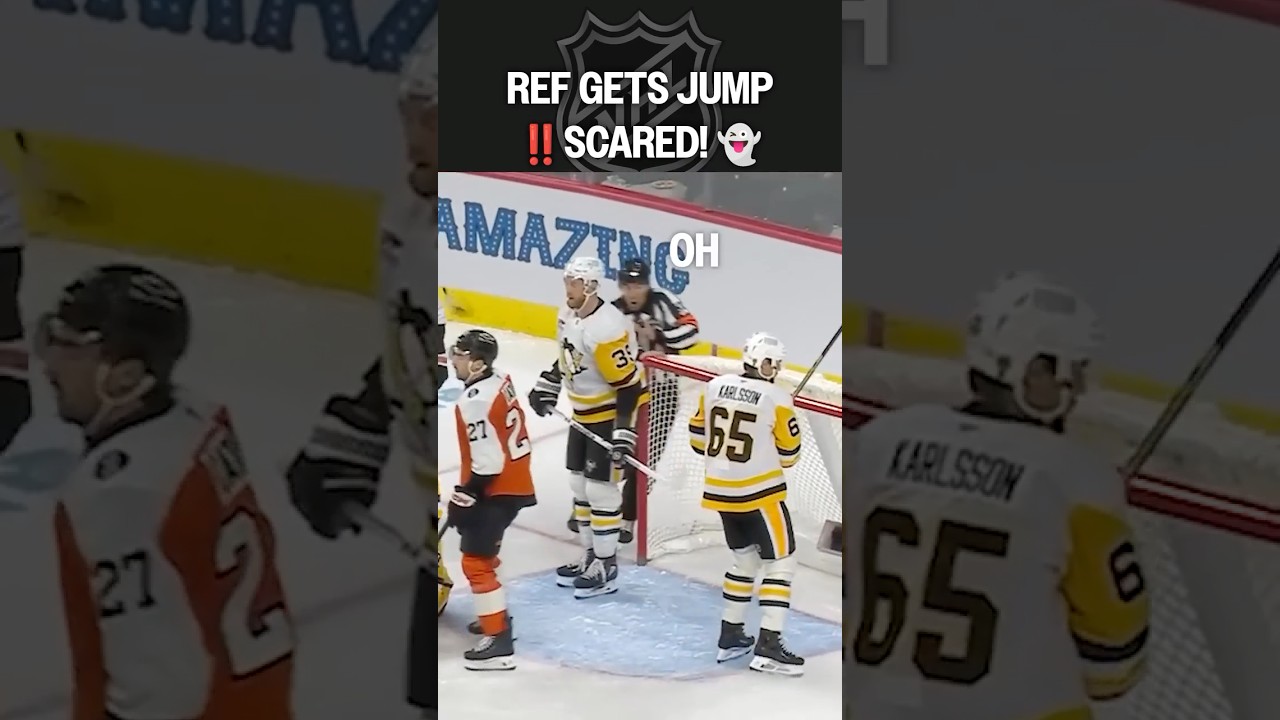 Scared the PANTS off the ref! 👻🤣