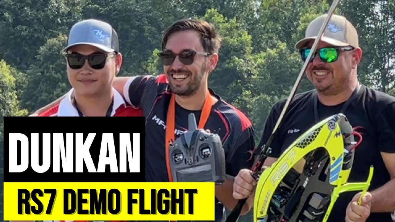 Dunkan Bossion RS7 Demo Flight