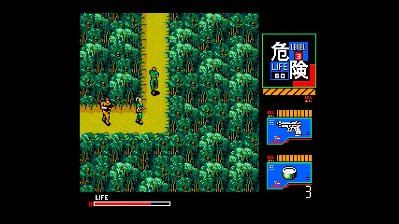 09. Metal Gear 2: Solid Snake MSX Walkthrough - Big Boss Final Battle and Ending