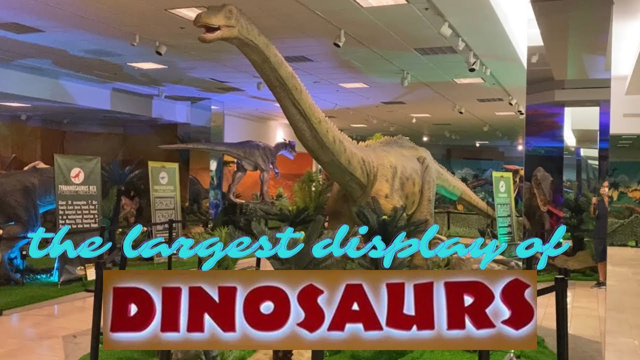 Wonder of Dinosaurs -South Bay Galleria Mall, Redondo Beach, CA #dinosaurs #jurassicworld #kids
