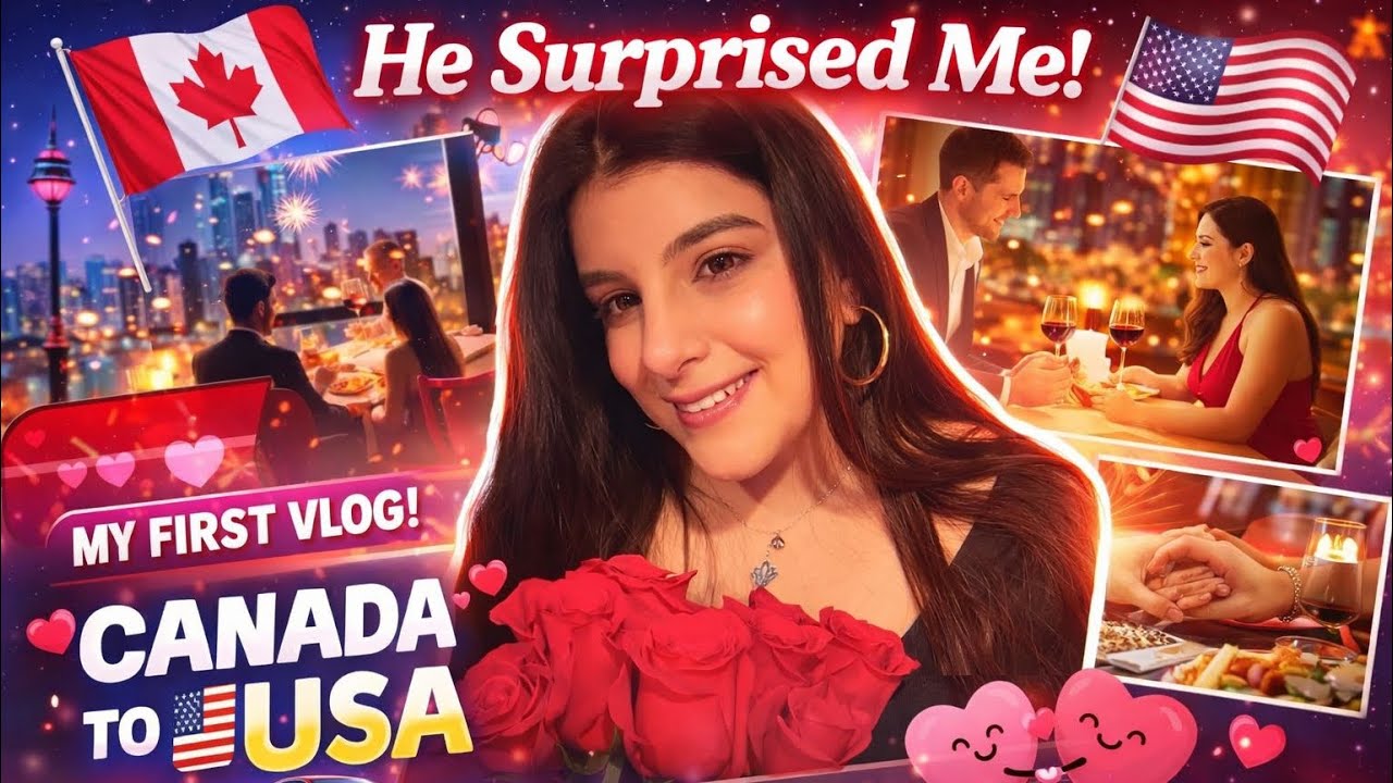 First Vlog Ever & It’s a Surprise Trip?! 🇺🇸♥️🧿