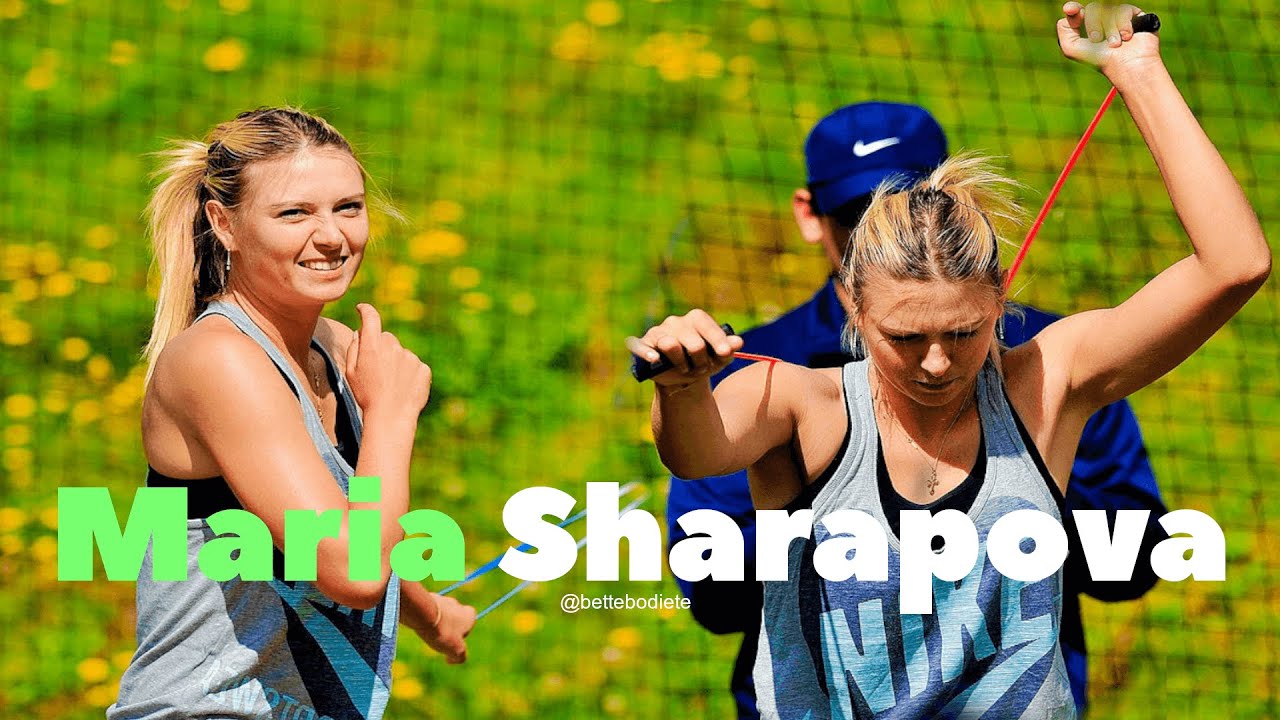 Maria Sharapova Top Workout