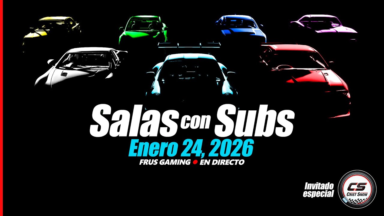 🔴 GT7: Salas con subs | PS5 - 2K Stream | Enero 24, 2026