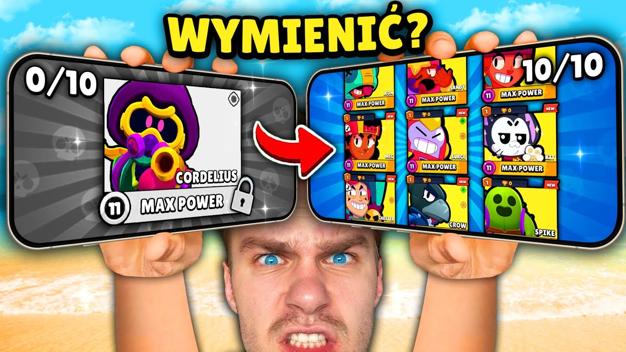 Czy WYMIENIŁBYŚ ⚠️ KAŻDY *LEGENDARNY* ZADYMIARZ za (CORDELIUS) 🍄 *BEZ PIENIĘDZY* 🤑 w Brawl Stars? 😱
