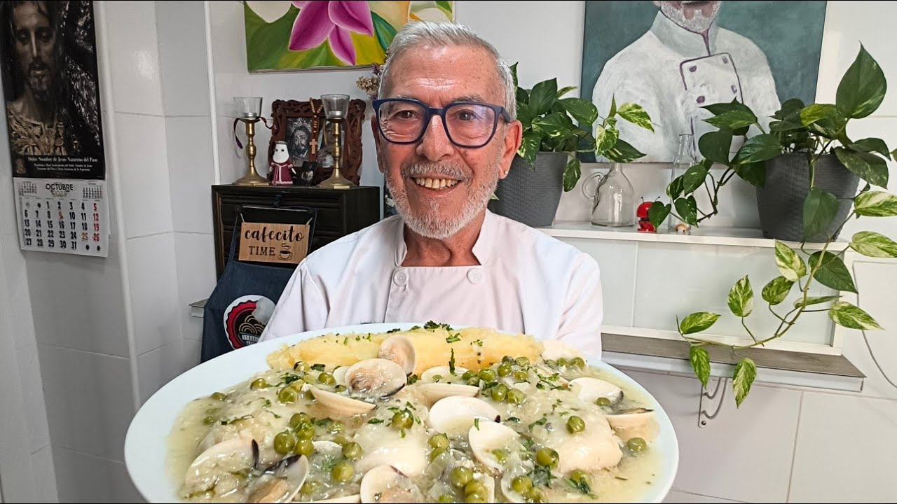 Lomos de merluza en salsa ,fácil y rica .