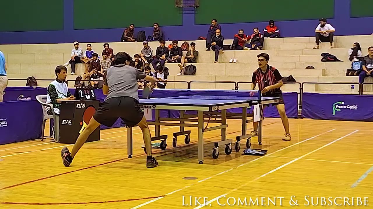 Arham Bin Farrukh vs Ahmed Sajid - 35th National Games - Men's SIngles (Round of 16)