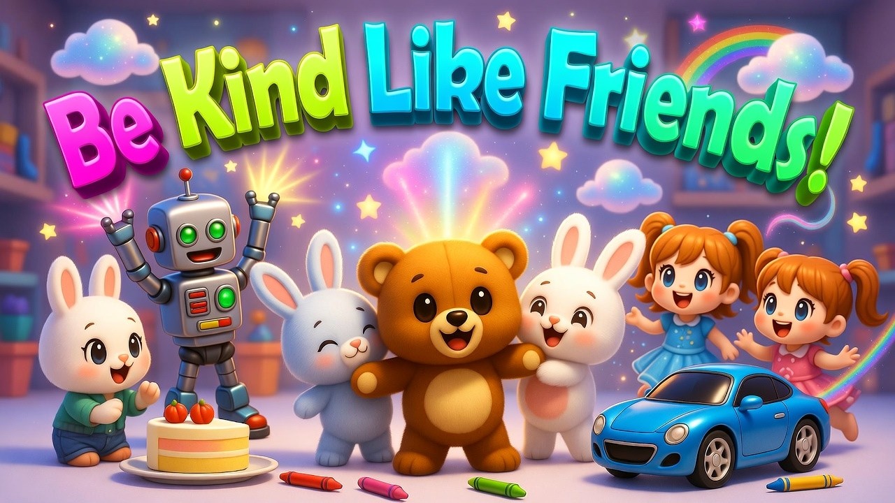 Toys Come to Life! 🧸🤖 Kindness & Friendship Adventure | Moral Story for Kids New @mecomomo 