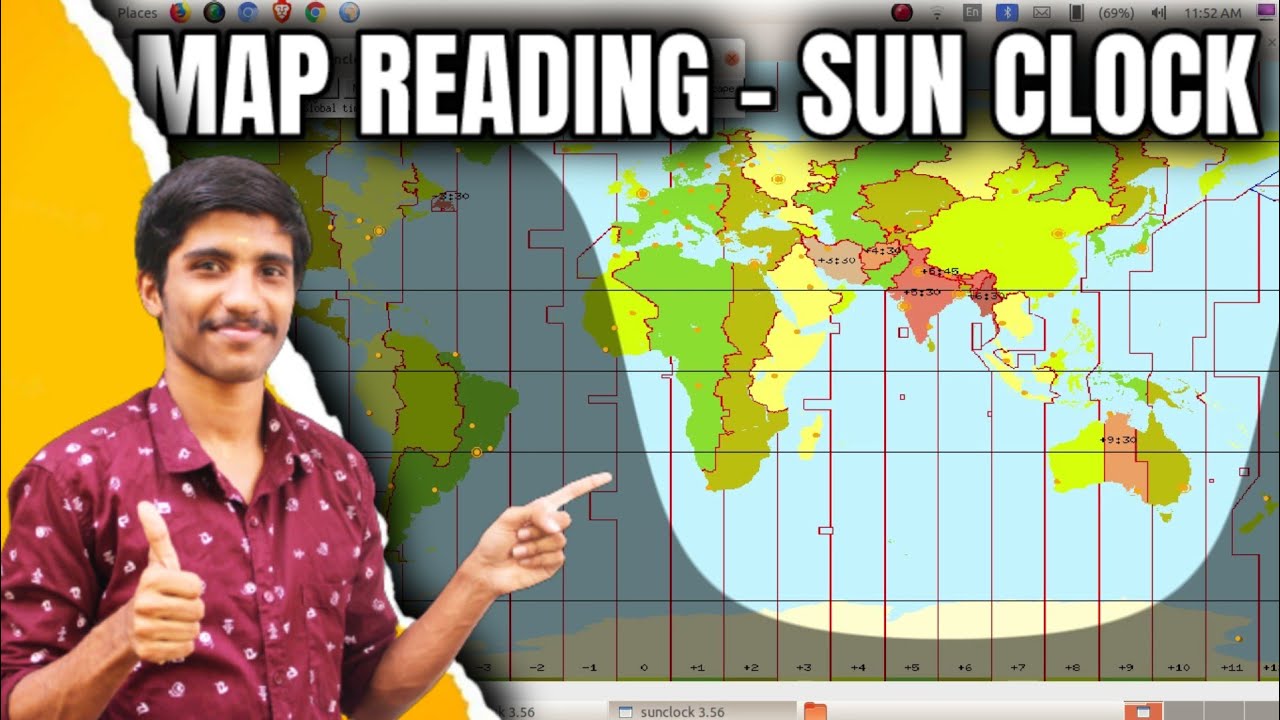 10th IT Chapter 6 MAP READING | Part 1 | Sunclock | Mal & Eng