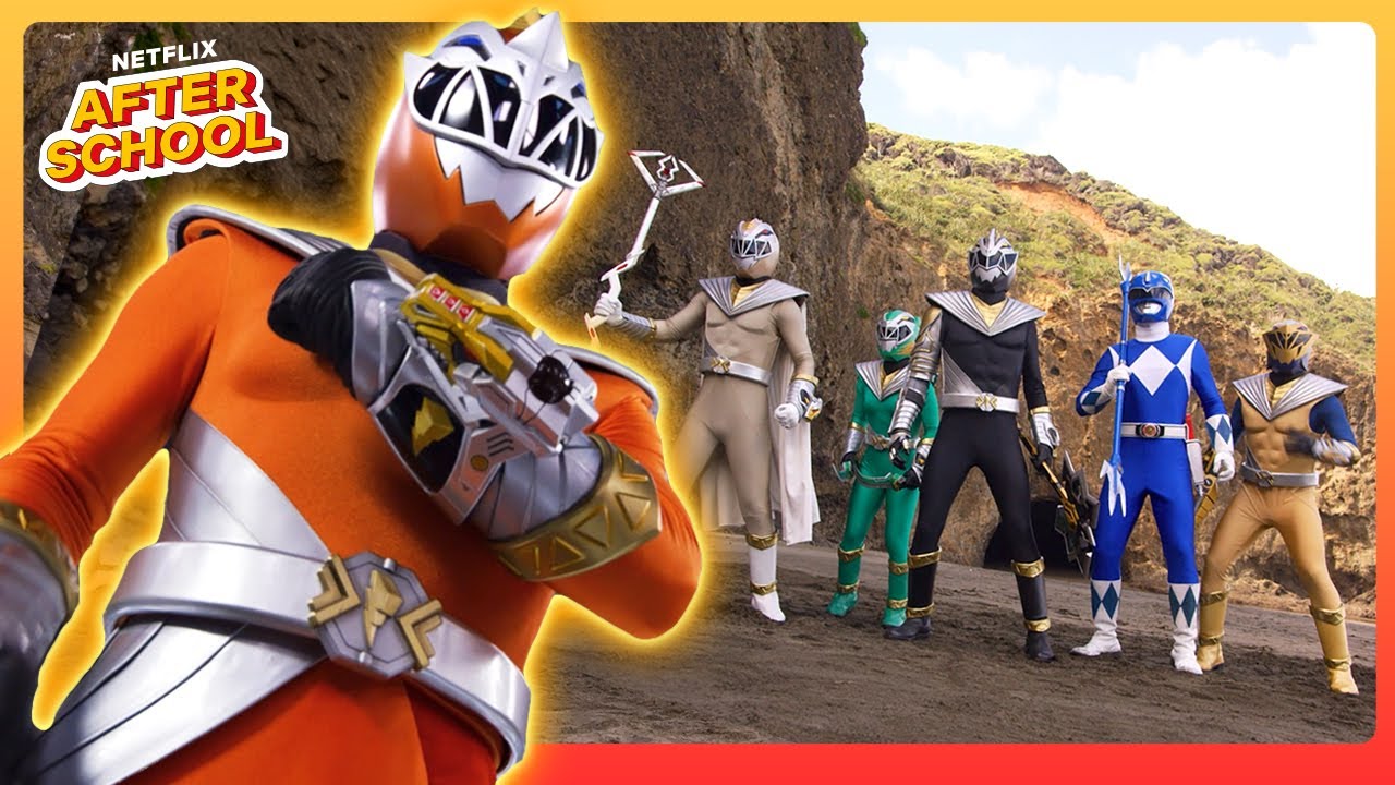 Orange Cosmic Ranger SAVES Solon! 💥 Power Rangers Cosmic Fury | Netflix Family