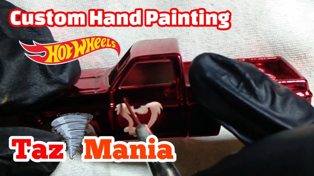 Hotwheels 83 Silverado Custom HandPainting