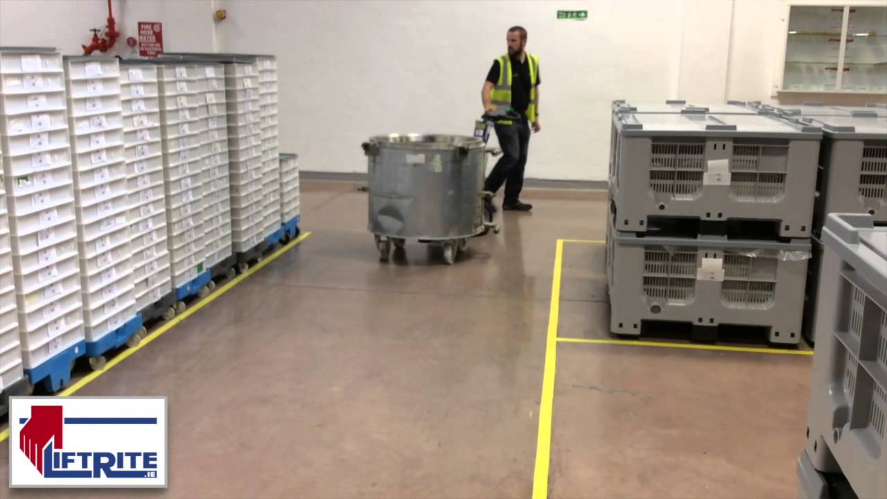 Electric Tow Truck for Stainless Steel Vessel | Lift Rite