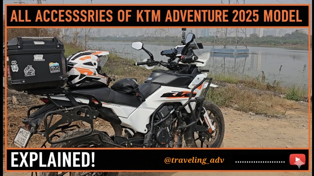 Ktm adventure  2025 model all accessories  #ktm #ktmadventure250 