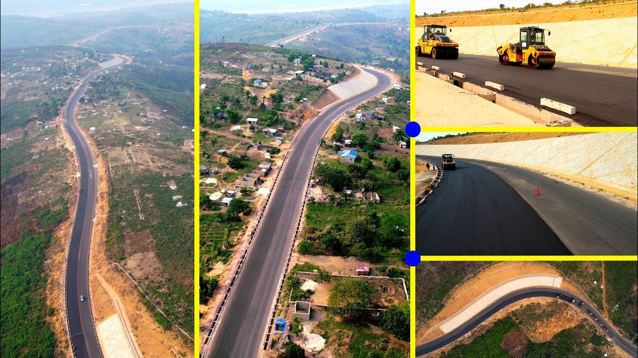 🚨 ROCADES DE KINSHASA À KASANGULU : LA POSE DES ENROBÉES AU VILLAGE NSABUKA VERS LE PONT MFUTI