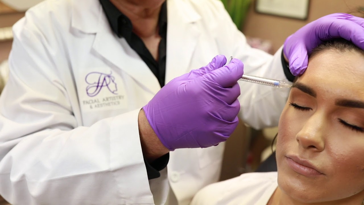 Filler in the temples with Dr. Barry Kusman