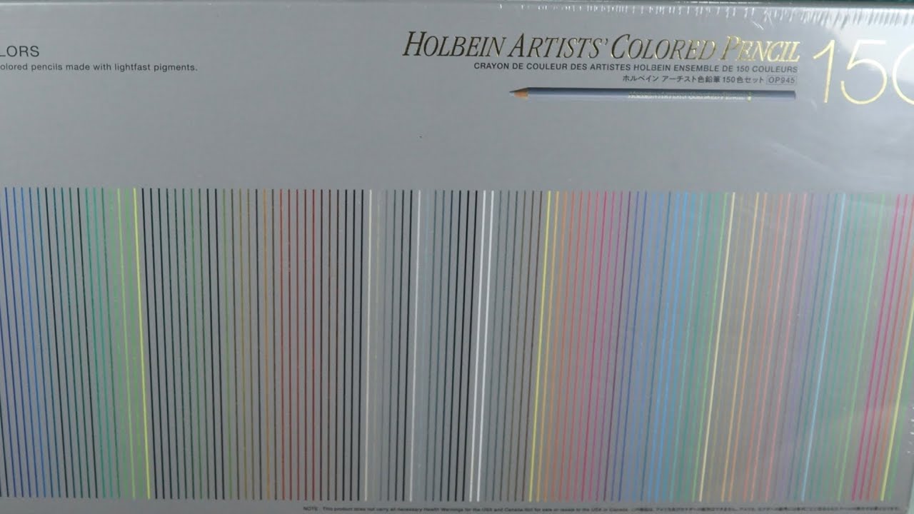 Unboxing Holbein - Lápices de Colores