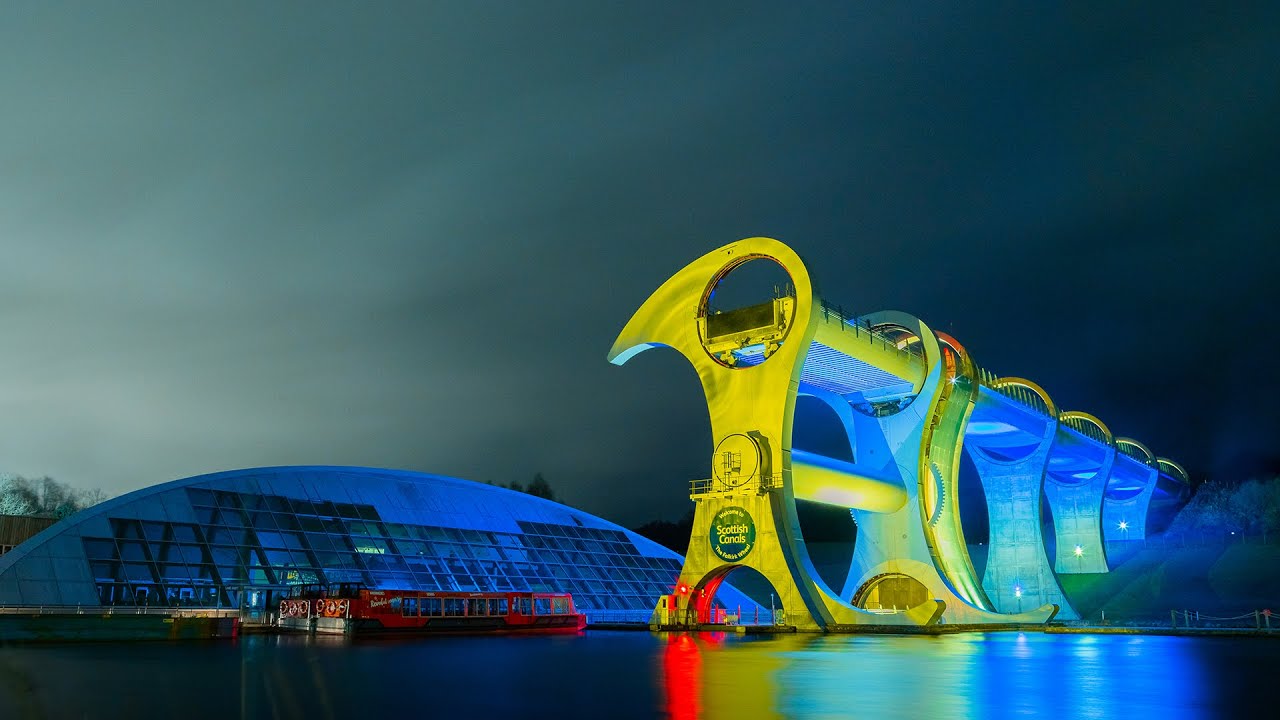 Lighting the Falkirk Wheel - Adlib Feature