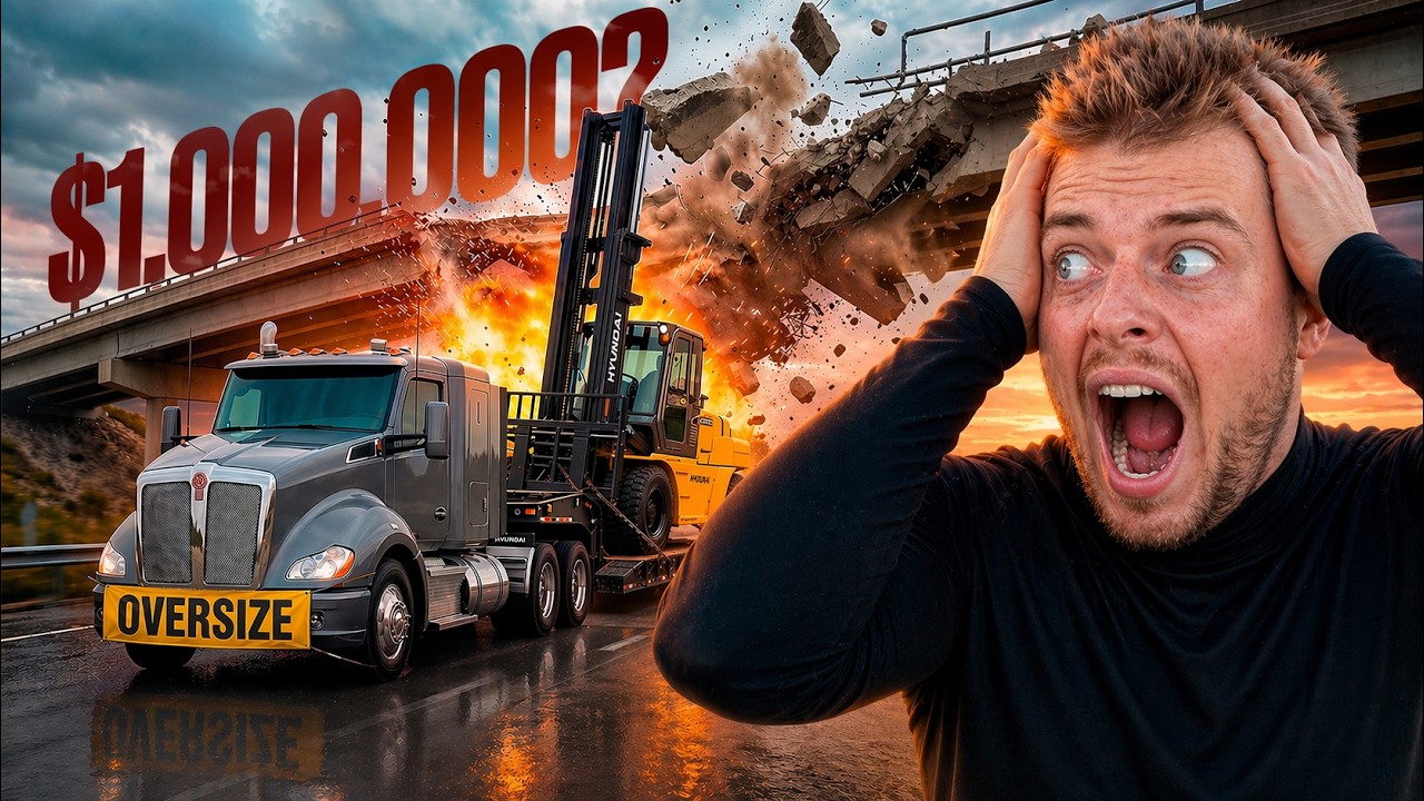 АННИГИЛЯЦИЯ МОСТА или 1500 баксов ЗА НОЧЬ??! Дальнобой по США!