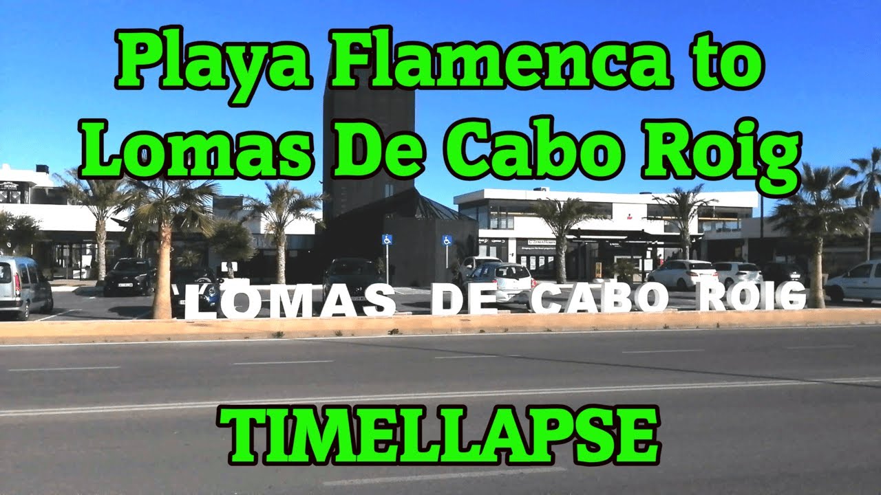 Playa Flamenca to Lomas de Cabo Roig.