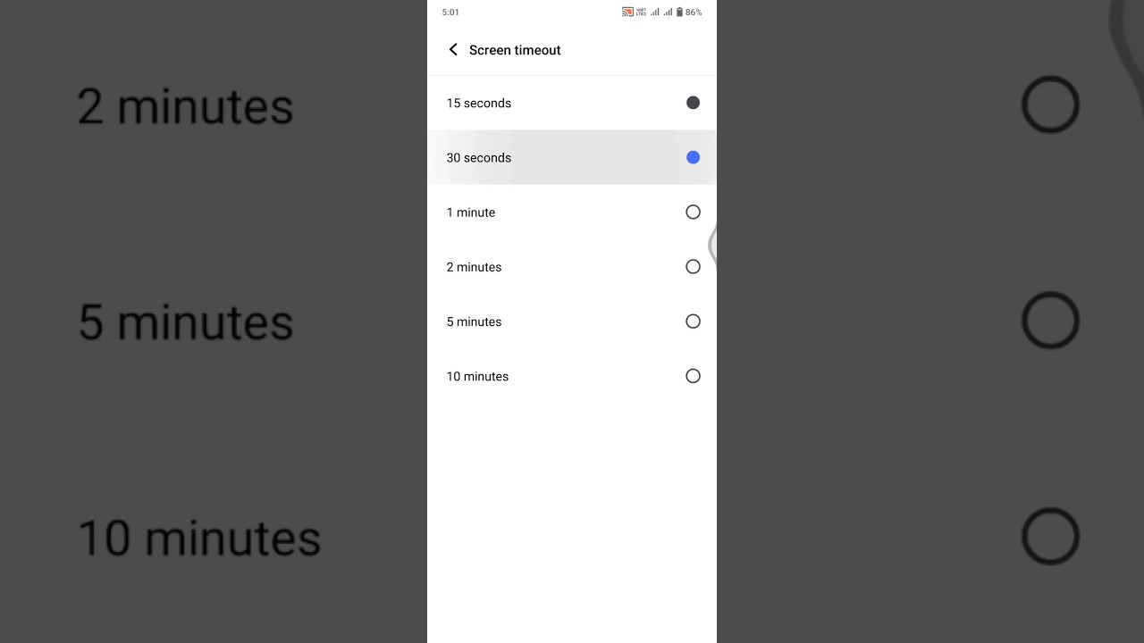 How to Set Screen Timeout In Android 