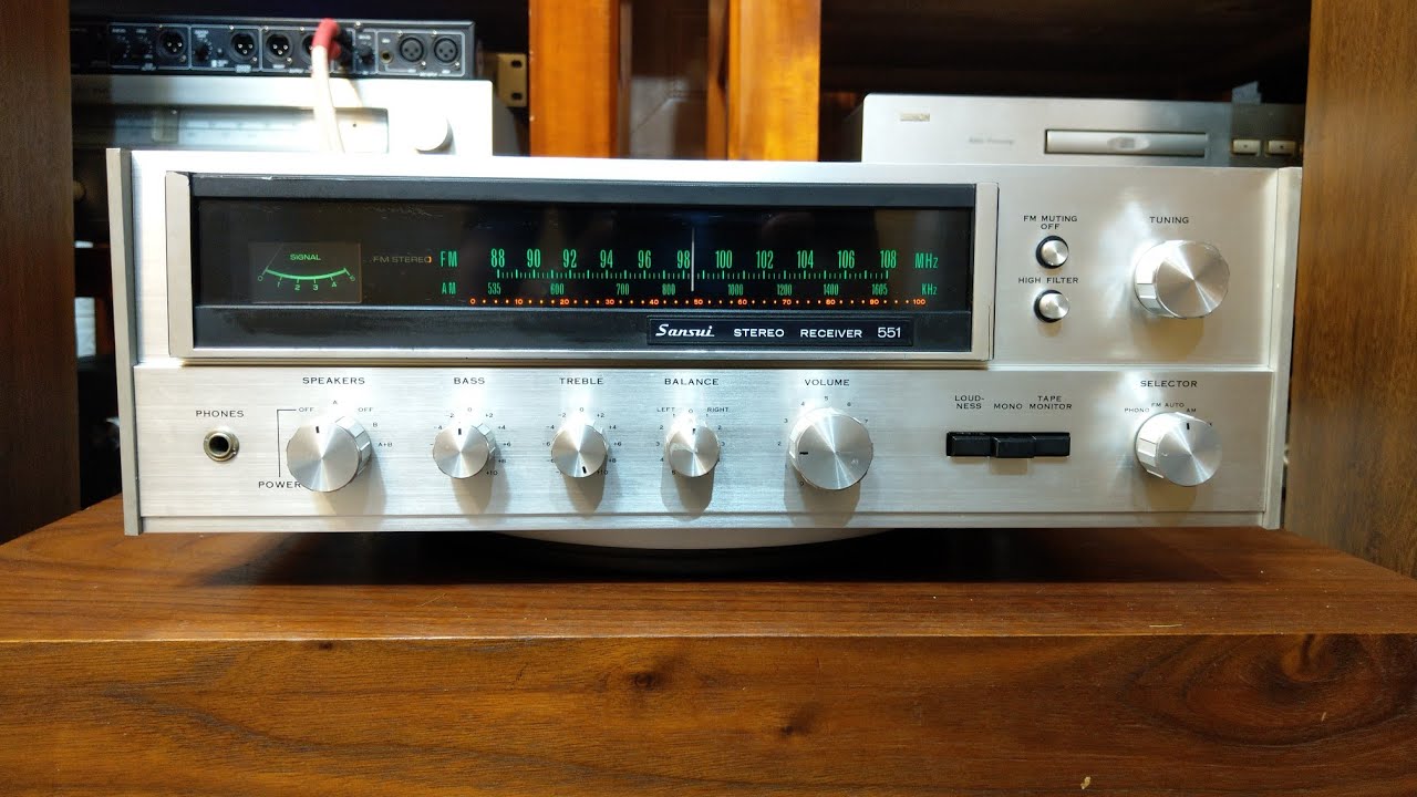 amply sansui 551 đa cầu điện chạy sò sắt giá chỉ 6tr5