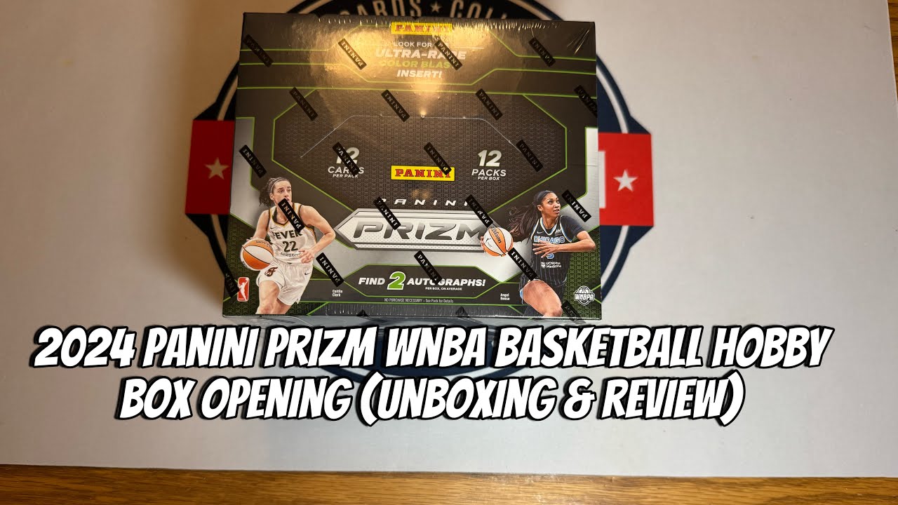 2024 Panini Prizm WNBA Basketball Hobby Box Opening (Unboxing & Review)