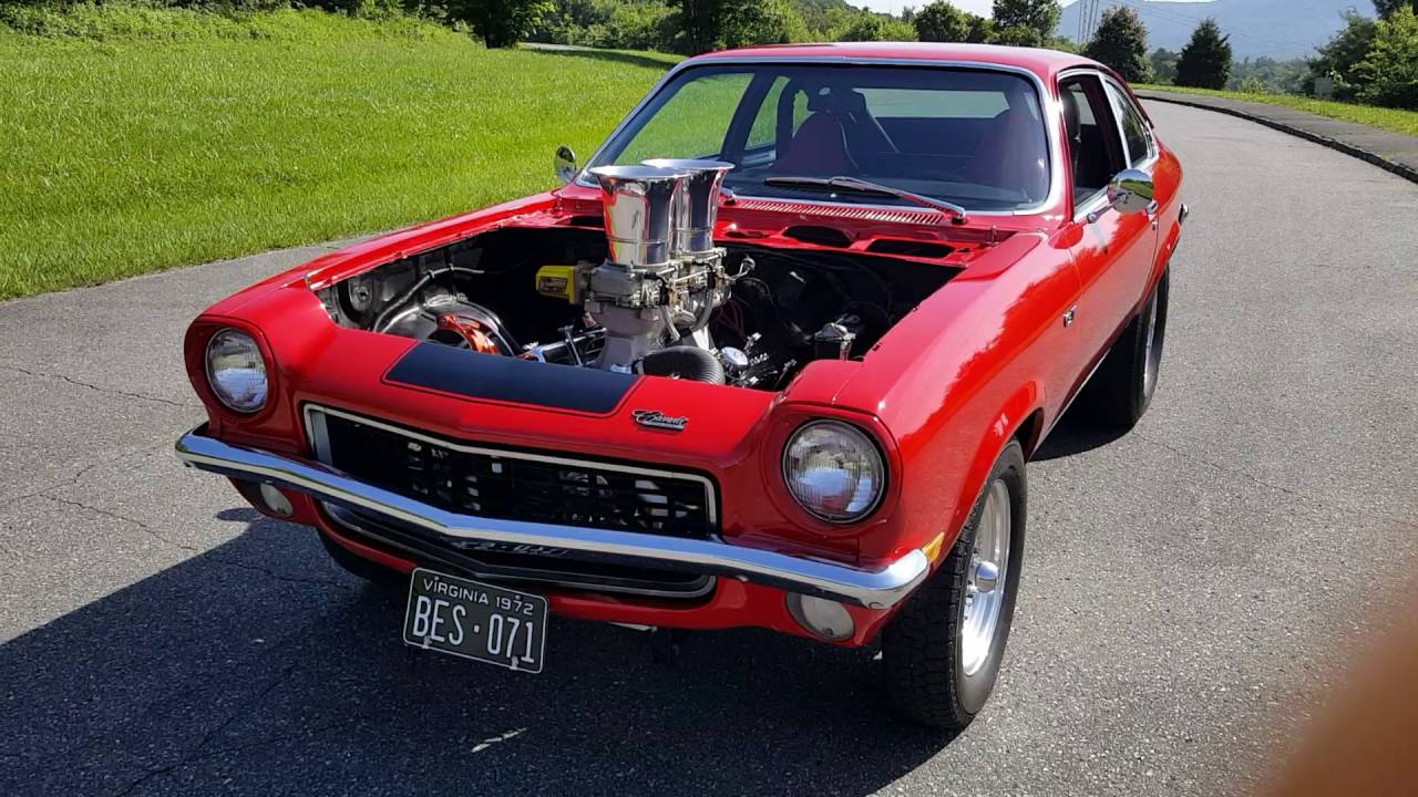 1972 Pro Street  Vega GT 2-4 tunnel ram 385 stroker, 12 bolt w 3:73 posi