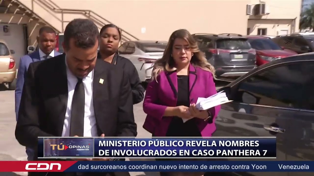 Ministerio Público revela nombres de involucrados en caso Panthera 7