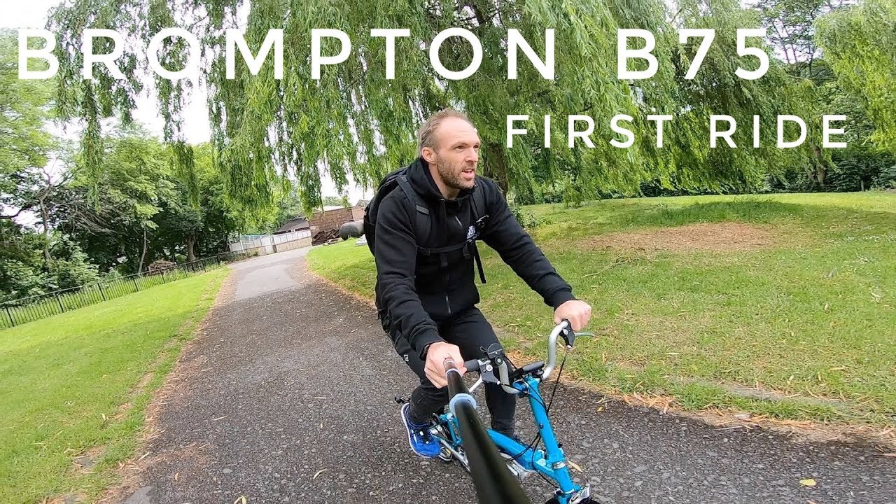 First Ride On The Brompton B75 - Update