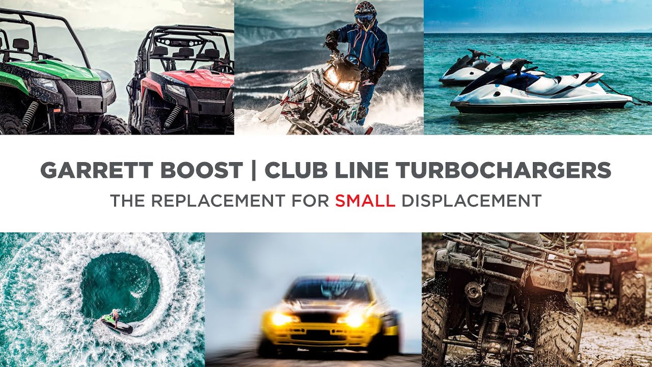 Garrett Boost | Club Line Turbochargers | Garrett - Advancing Motion