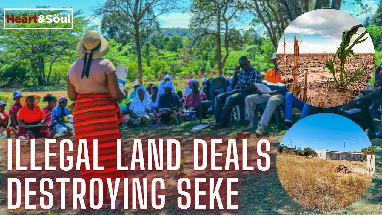 Illegal Land Deals Breaking Seke's Climate Defences #hstvzim