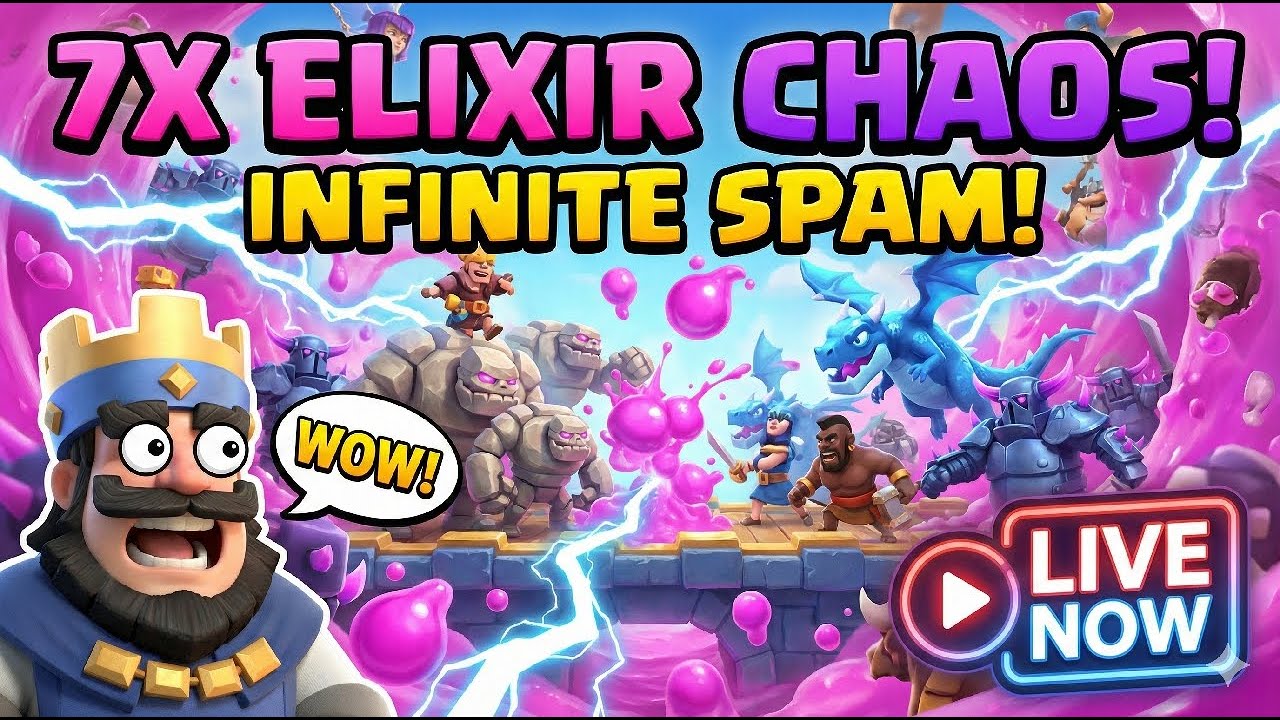 ​MY PHONE MIGHT CRASH 💥 7x Elixir Live! | Beyond Landscape
