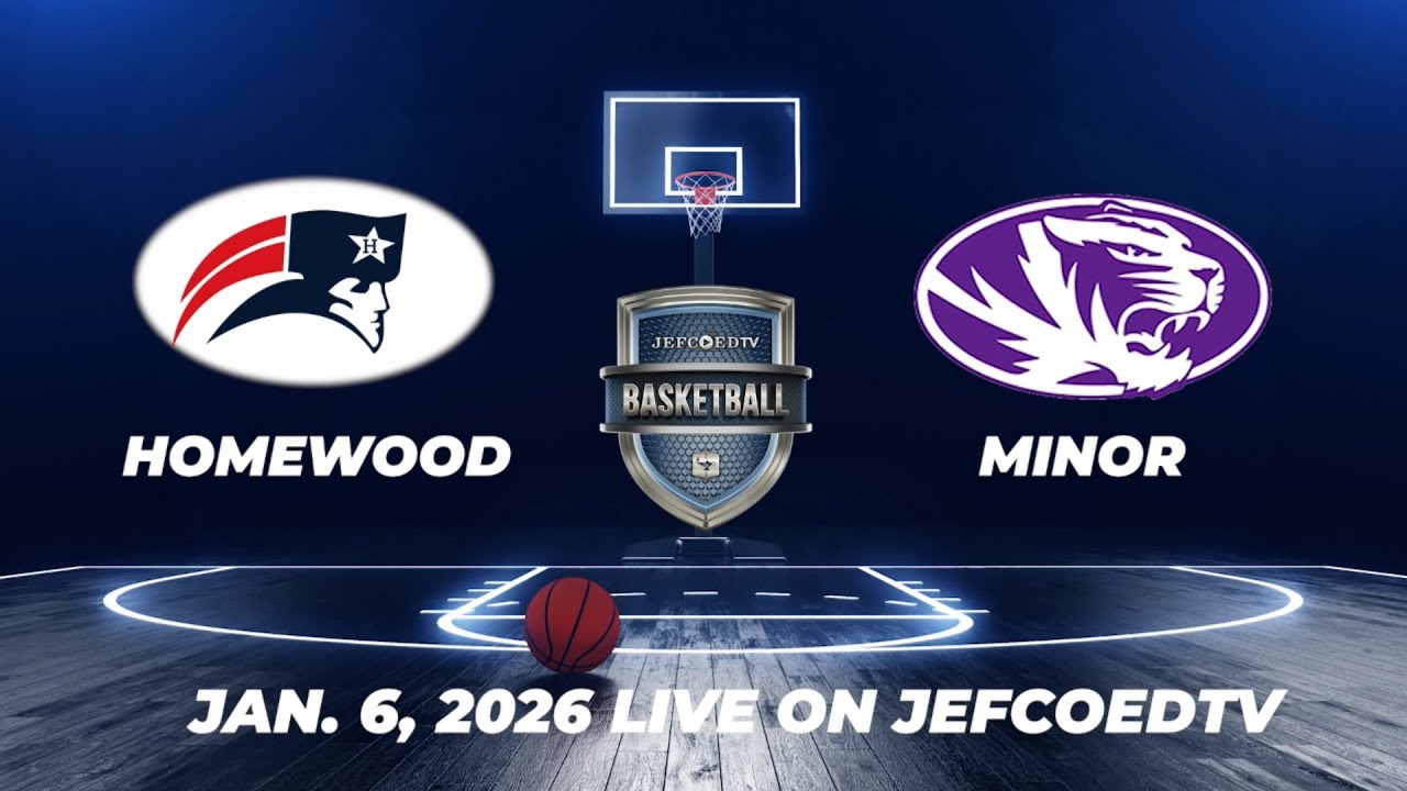 Basketball Varsity Boys Homewood vs Minor Jan 6, 2026