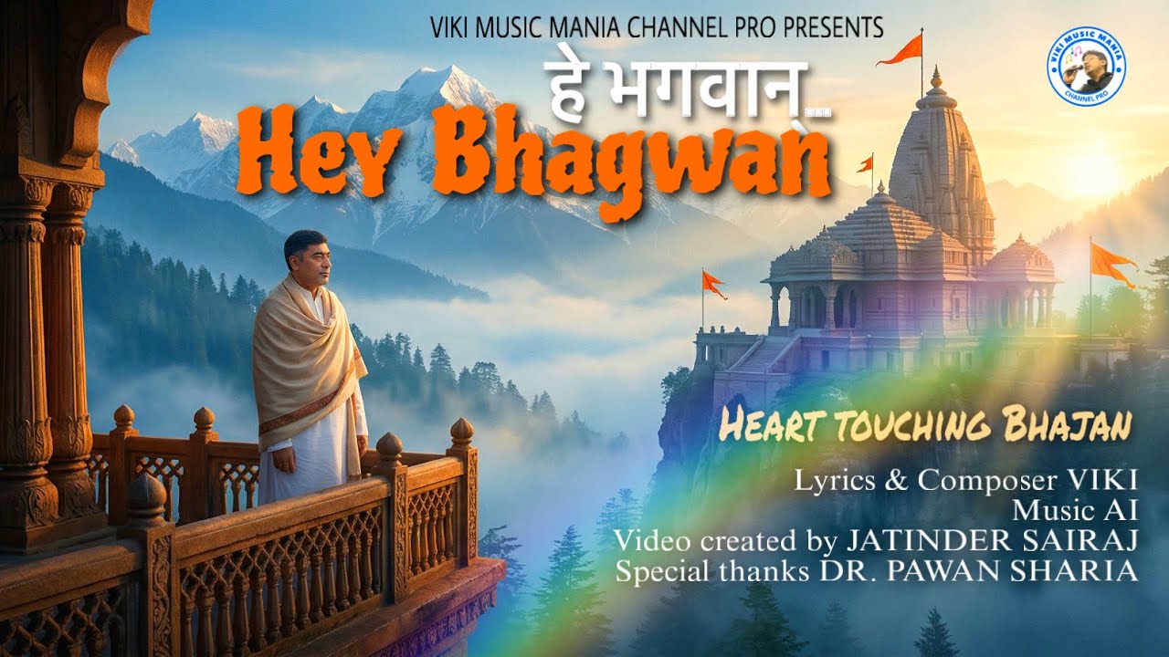 HEY BHAGWAN 🙏 Heart Touching Bhajan | VIKI | Bhakti Song 2026  #HindiBhajan #devotionalsongs 