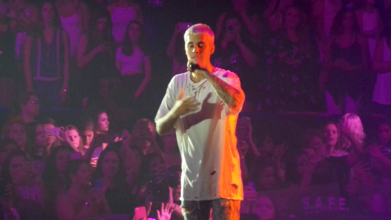 The Feeling - Justin Bieber (Jacksonville 6-29-16) PURPOSE TOUR