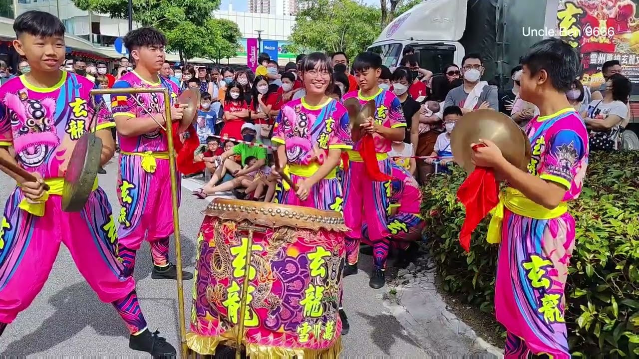 2023 CNY Lion Dance Drumming Performance @ The Waterfront , ParkCity #雪州萬撓玄龍體育會