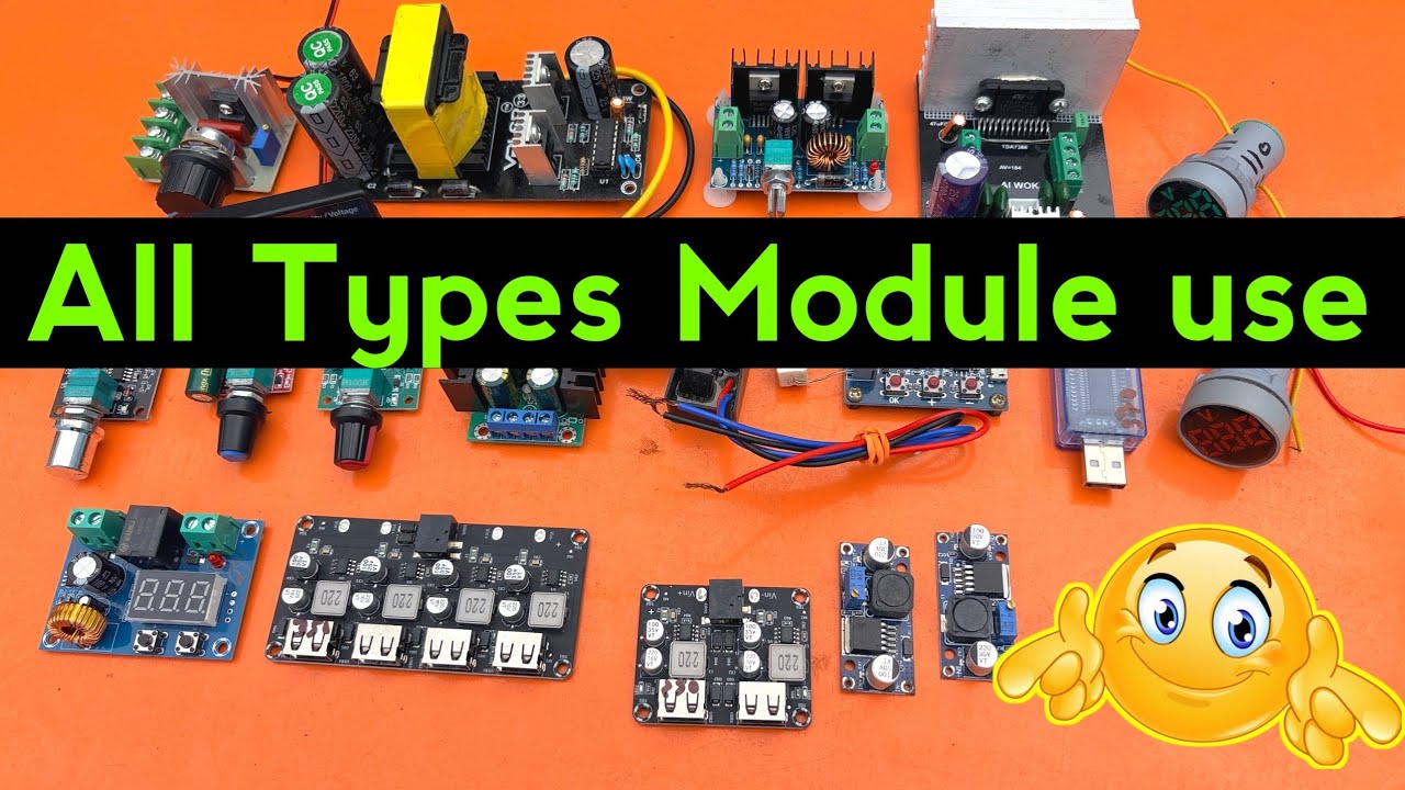 All Types DC AC Module use✅️ | Electronics Verma 