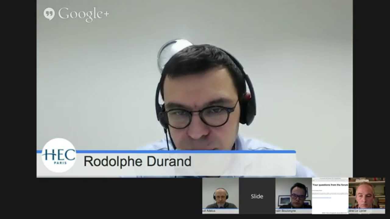 MOOC Time To Reorganize! Live Session January 28, 2015