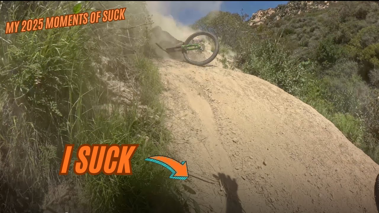 My 2025 moments of suck | Supreme mountain bike failures