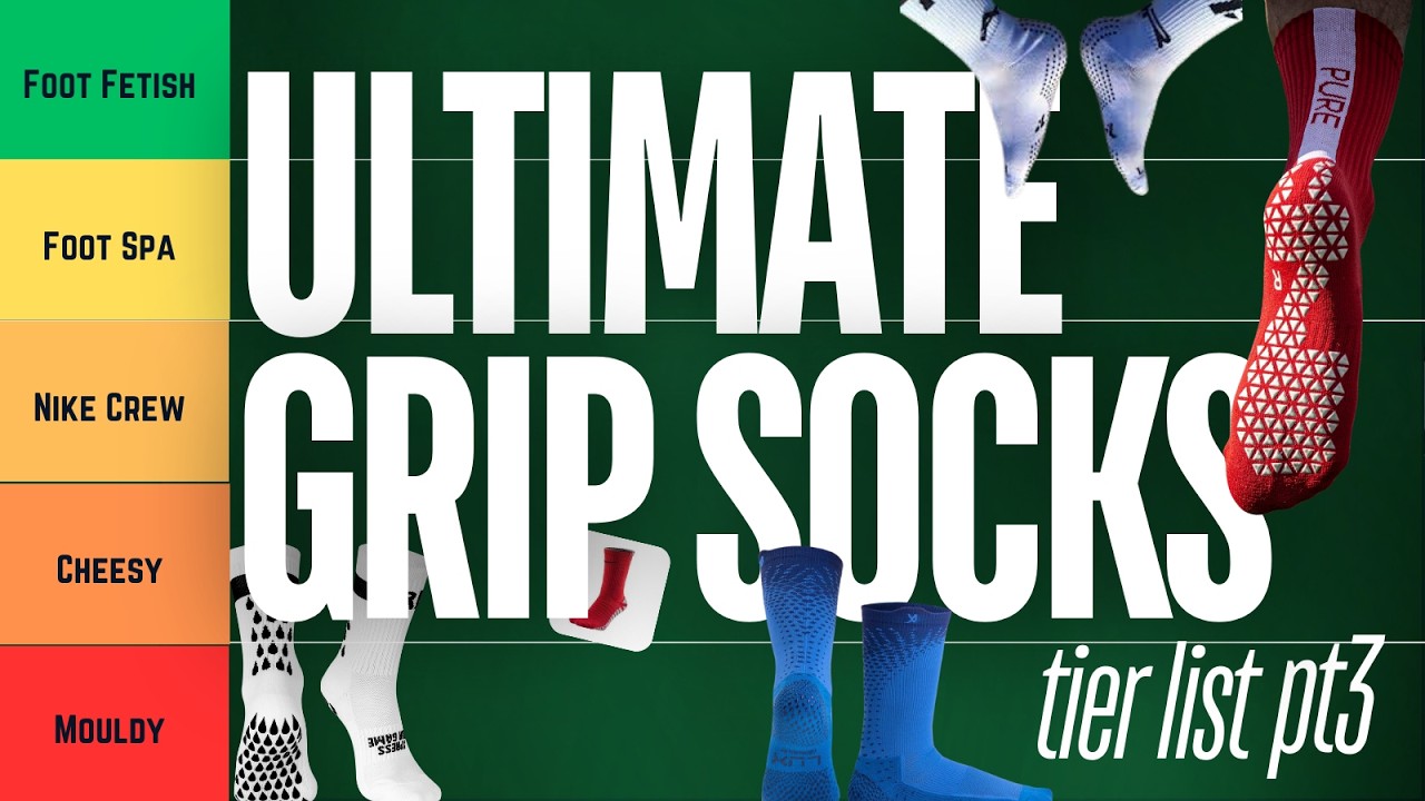 RANKED: The Best Grip Socks Part 3 - feat - SR4U Pure Grip Socks Vs Lux Vs Tabio