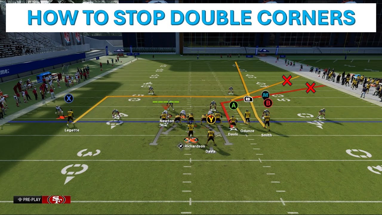 HOW TO STOP DOUBLE CORNERS IN MADDEN 24!!!