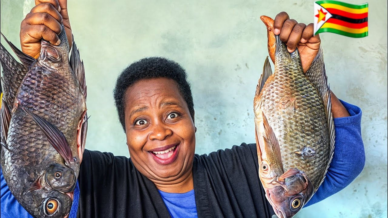 A day in the life of a Zimbabwean mom : Cooking fish the traditional way