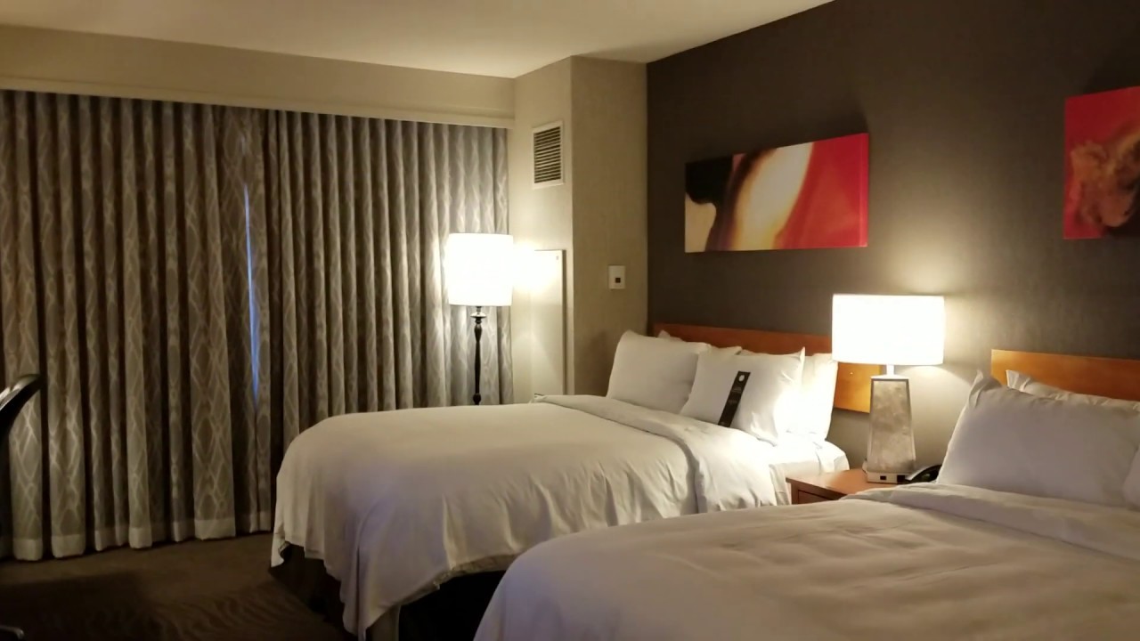 Downtown San Jose Marriott Hotel Room insider 