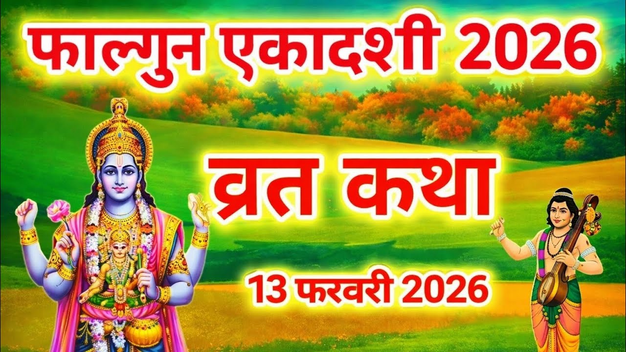 फाल्गुन एकादशी 2026 व्रत कथा | विजया एकादशी की संपूर्ण कथा, तिथि, पूजा विधि और महत्व | 13 फरवरी 2026