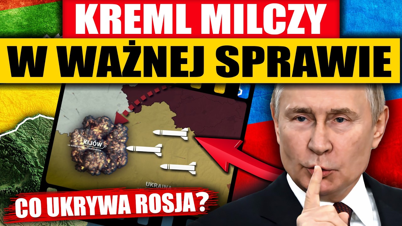 KREML MILCZY W WAŻNEJ SPRAWIE - CO UKRYWA ROSJA?